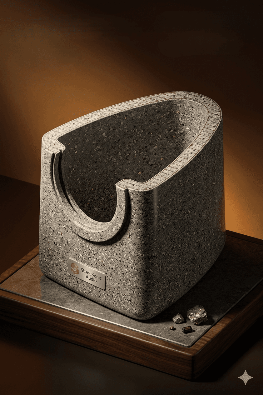 Arcus cabinet cross-section showing internal geometry